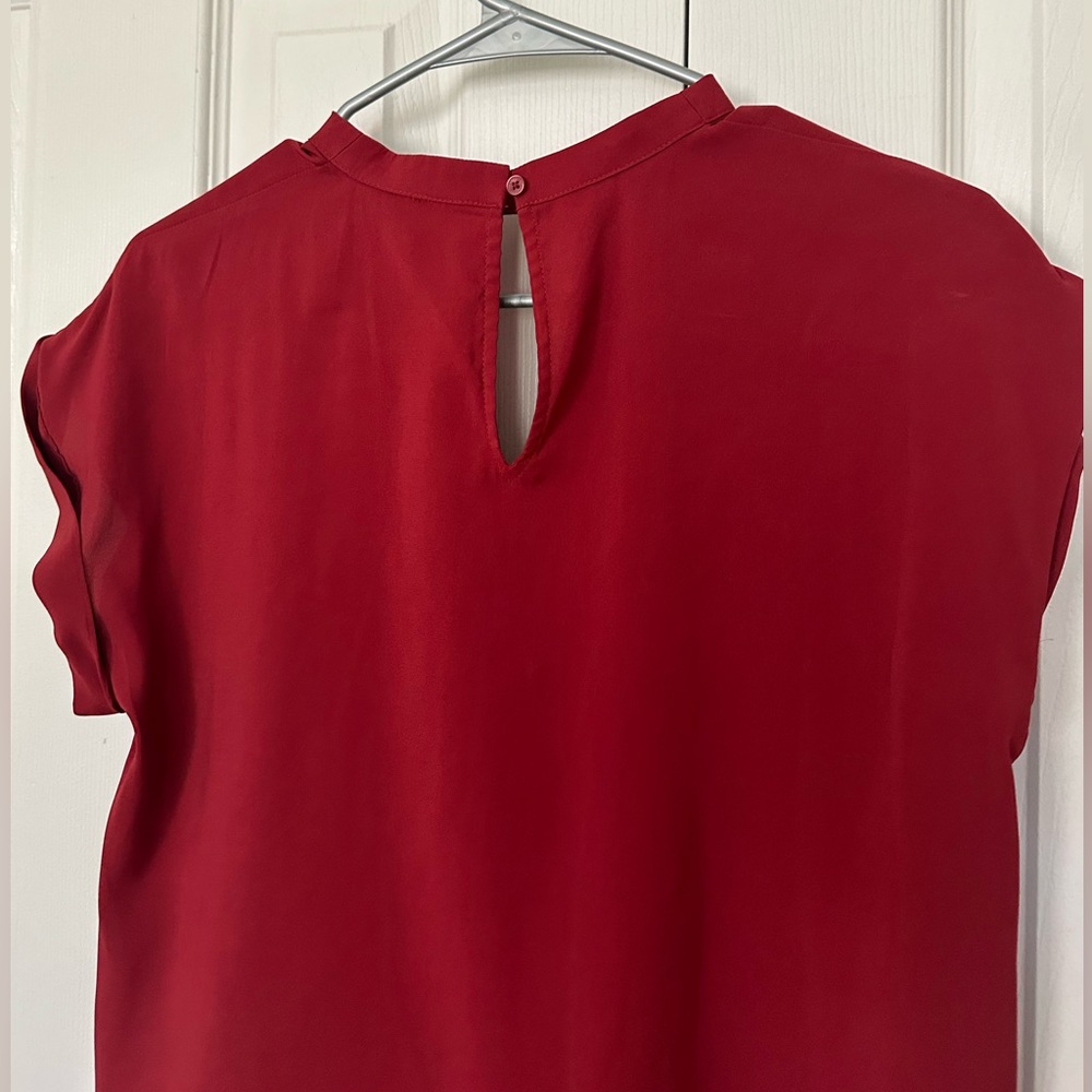 Express Red Women's Top - Picture 5 of 5